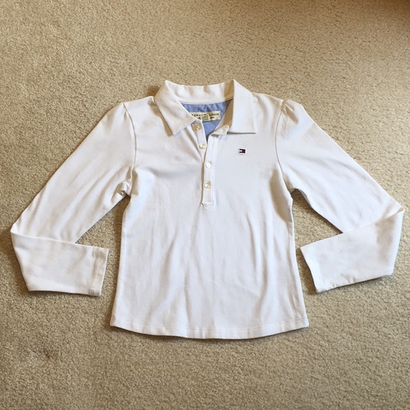 tommy hilfiger long sleeve collar